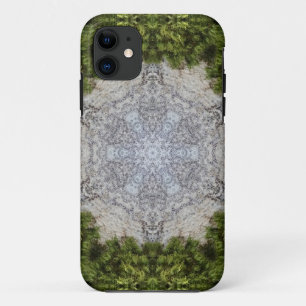Green Moss & Earth Nature Art iPhone 11 Case