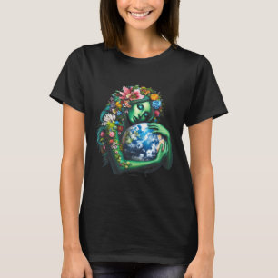Green Mother Earth Day Gaia Save Our Planet Women T-Shirt
