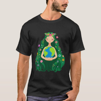 Green Mother Eh Day Gaia Save Our Planet T-Shirt
