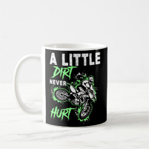 Green Motorcycle Dirt Bike Mx Motocrosss Coffee Mug