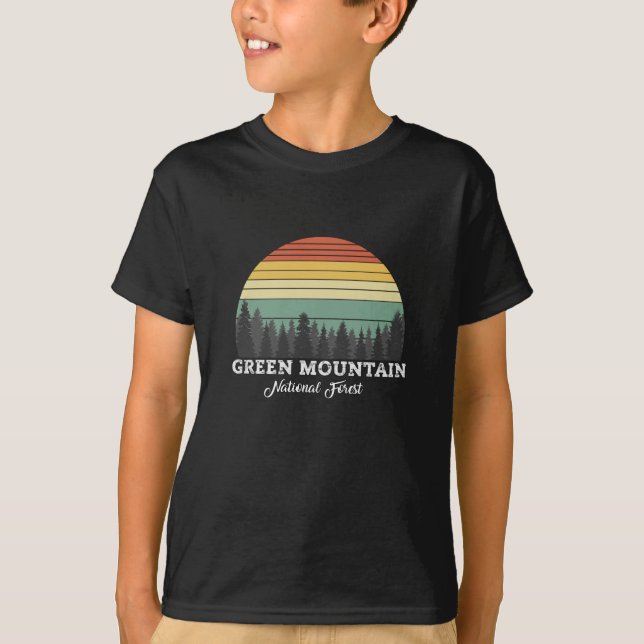 GREEN MOUNTAIN VERMONT T-Shirt (Front)
