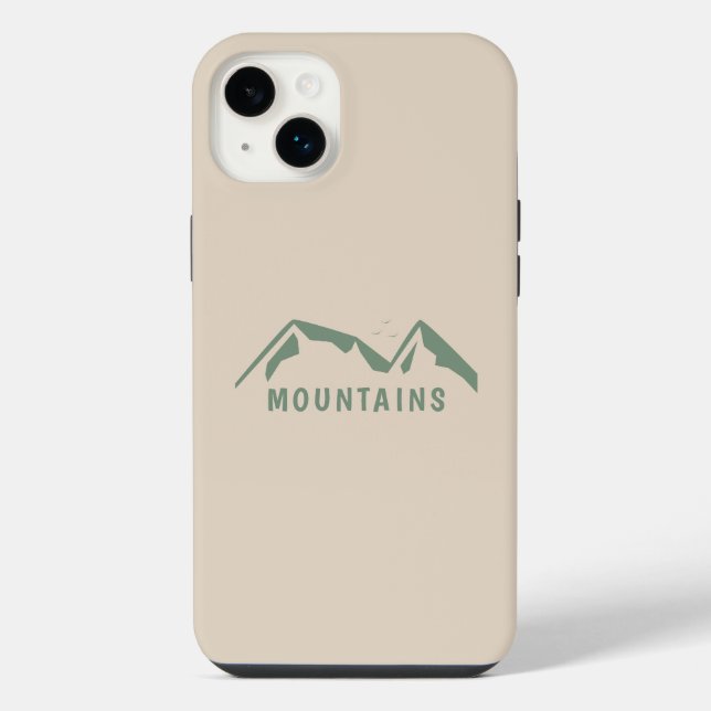 Green Mountains Phone Case (Back)