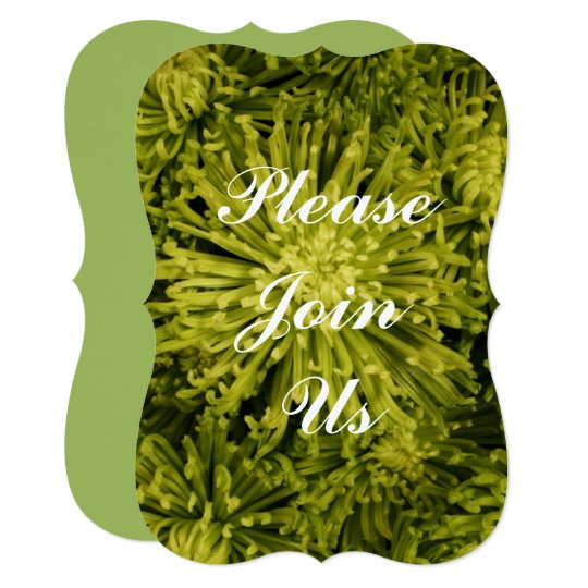 Green Mum Invitation, New Address, Thank You Cards