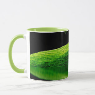 Green Nature Landscape Reflection Coffee Mug Sce