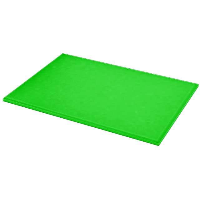 Green Neon Colour Customize This Cutting Board (Corner)
