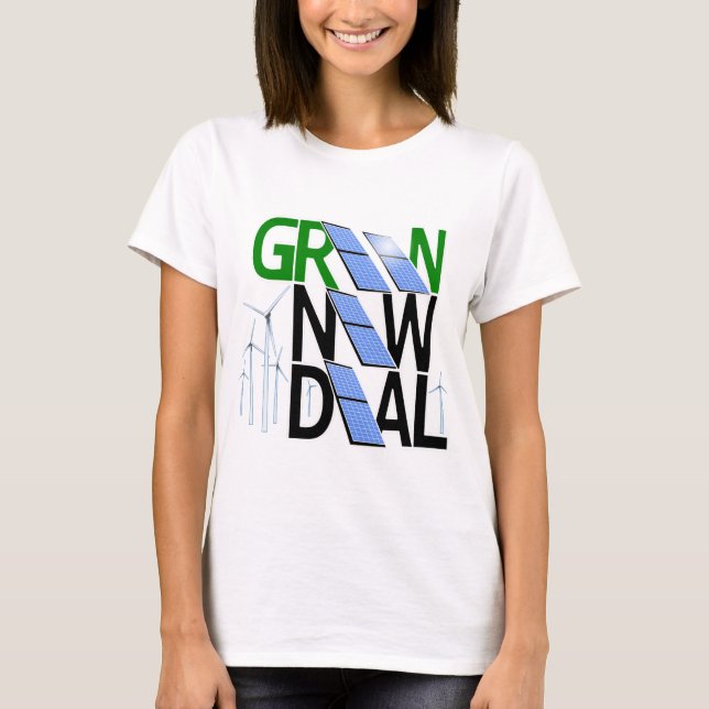 Green New Deal T-Shirt (Front)