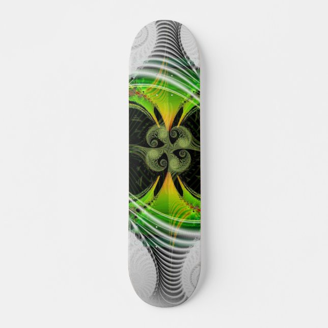 Green Nirvana Skateboard (Front)