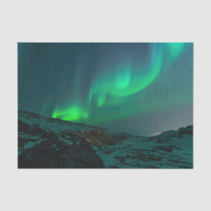 Green Northern Lights Tissue Paper