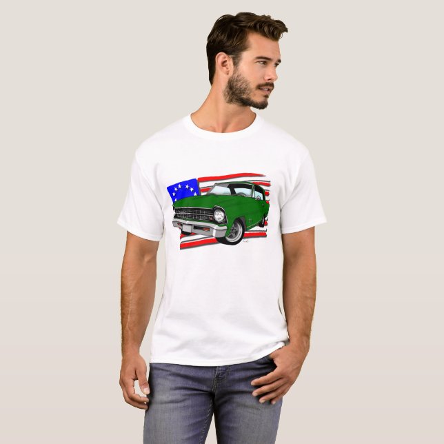 Green Nova 1966-1967 T-Shirt (Front Full)