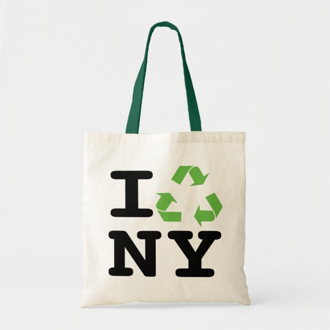 Green NY Tote (Front)