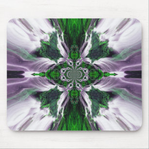 Green Ocean Cascade Mousepad