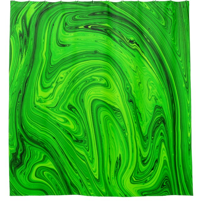 Green oil paint abstract background. Oil paint gre (Front)