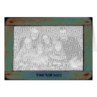 Green old Vintage frame - Template