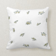 Green Olive and Leaf