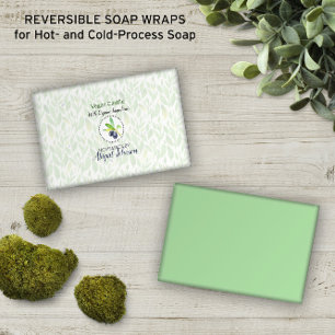 Green Olive Leaves 🍃 Castile Soap Packaging Paper