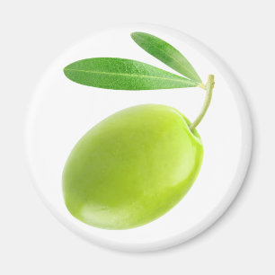 Green olive magnet