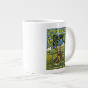 Green Olives 2014 Large Coffee Mug