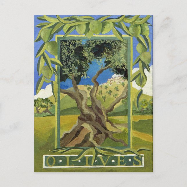 Green Olives 2014 Postcard (Front)