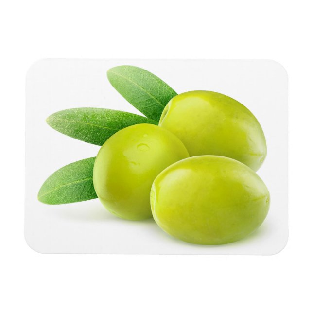 Green olives magnet (Horizontal)