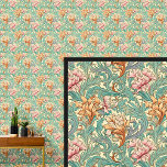 Green Orange Pink  Art Nouveau  Wallpaper<br><div class="desc">Green Orange Pink Art Nouveau  Wallpaper</div>