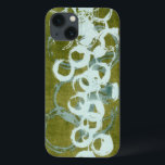 Green Orbs I iPhone 13 Case<br><div class="desc">Home Décor</div>