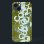 Green Orbs I iPhone 13 Case<br><div class="desc">Home Décor</div>