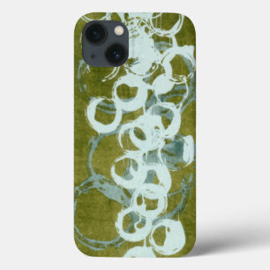 Green Orbs I iPhone 13 Case