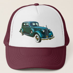 Green Packard Luxury Car Trucker Hat