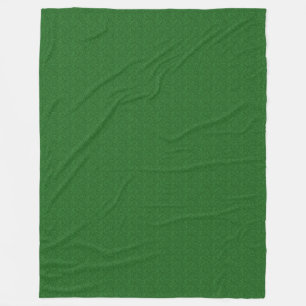 Green Paisley Fleece Blanket