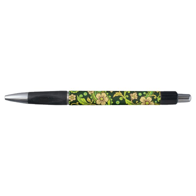 Green Paisley Pattern Pen (Front)