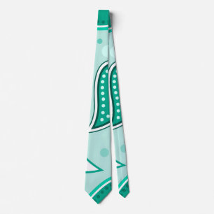 green paisley tie