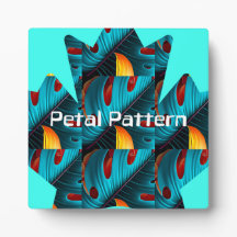 Green Palm Leaf Pattern