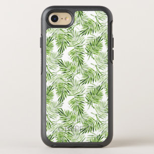Green Palm Leaves OtterBox Symmetry iPhone 8/7 Case