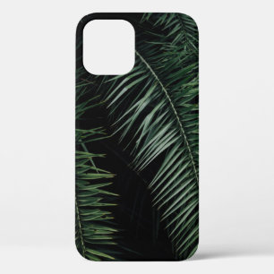 GREEN PALM PLANT DURING NIGHT TIME iPhone 12 CASE