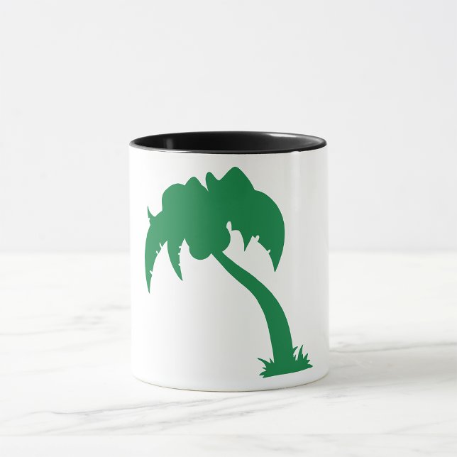 Green Palm Tree Mug (Creator Uploaded)