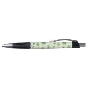 Green Palm Tree Pattern Pen