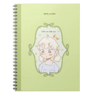Green Pan Pan Notebook