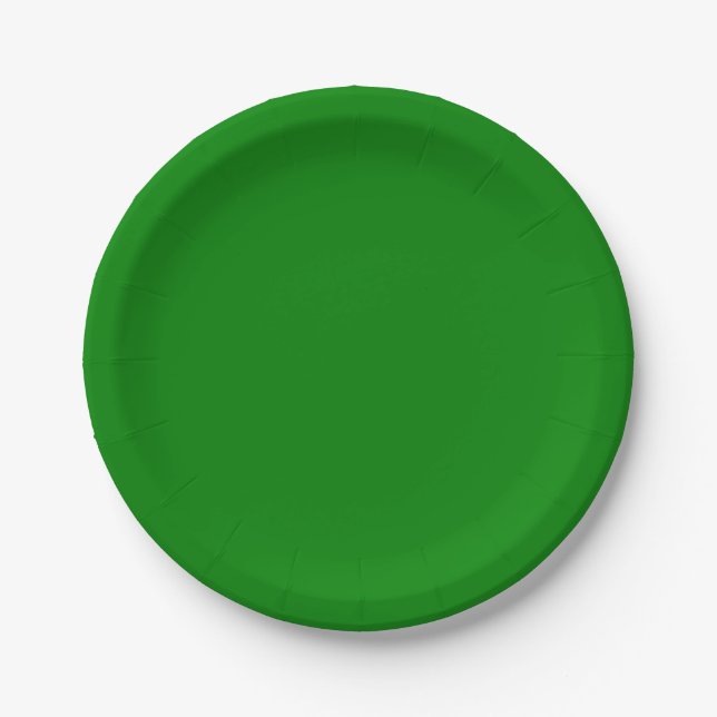 Green Paper Plates (Front)