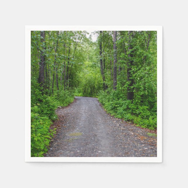 Green Paradise Napkin (Front)