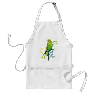 Green Parakeet Standard Apron