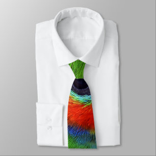 Green Parrot tie
