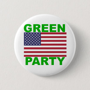 Green Party USA 2 Inch Round Button