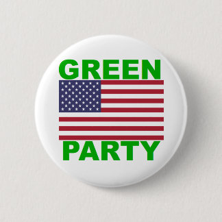 Green Party USA 2 Inch Round Button