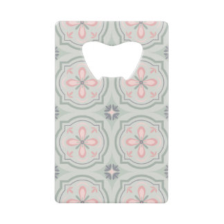 Green Pastel Floral Tiles