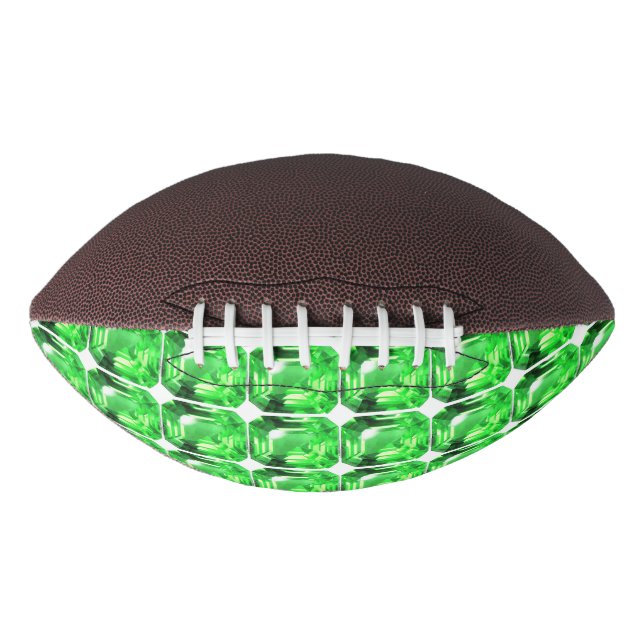 Green Pattern Football (Front)