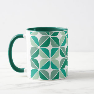 Green Pattern Mug