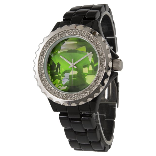 Green Pattern Watch (Angled)