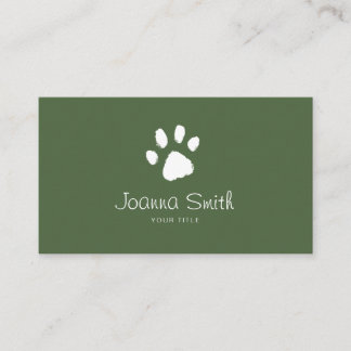Green Paw Dog Walking Pet Sitting Vet Appointment