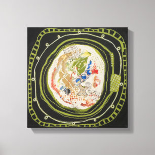 Green Peace 1 Canvas Wrapped Print