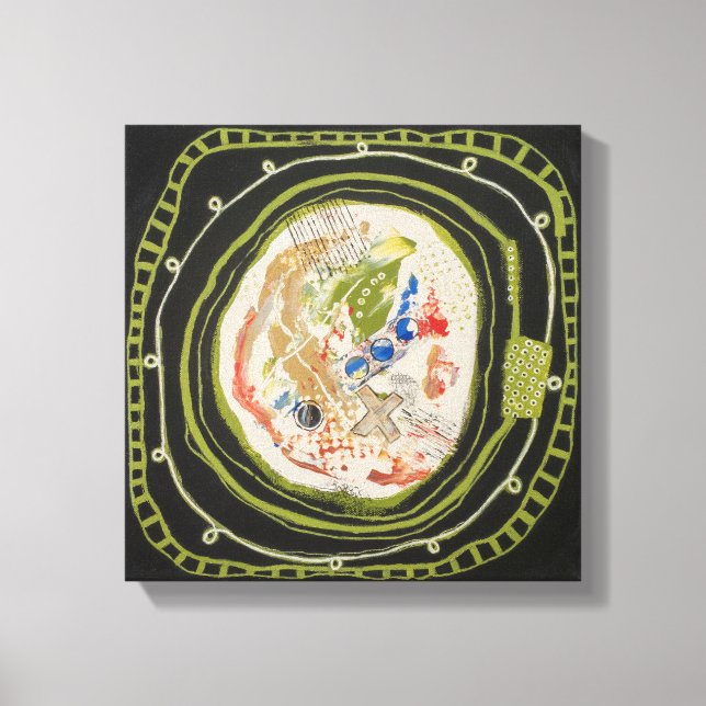 Green Peace 1 Canvas Wrapped Print (Front)